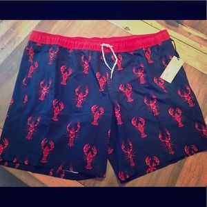 NTW Lobster swim trunks